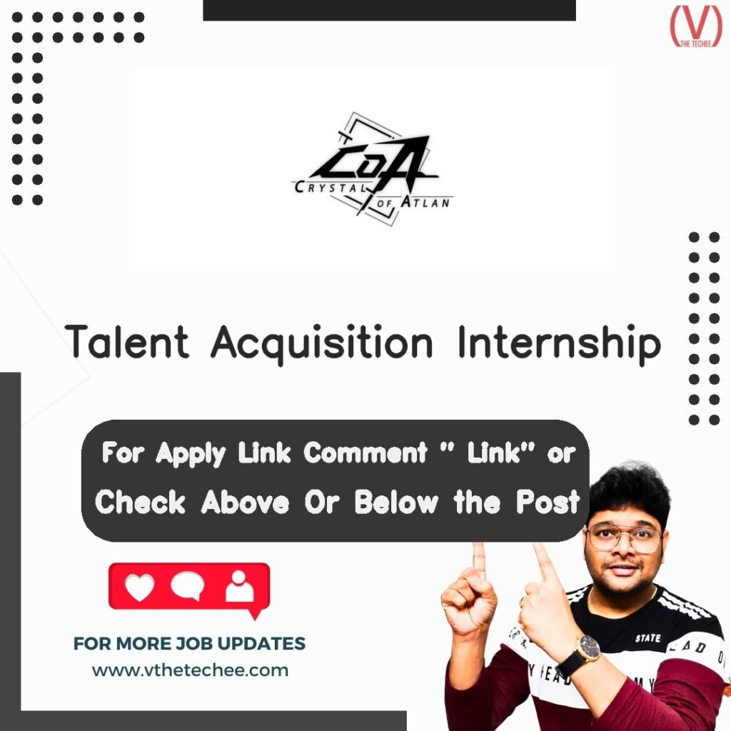 Talent Acquisition Internship at Atlan