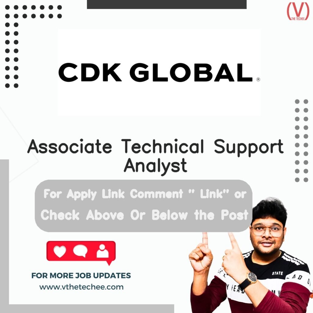 Associate Technical Support Analyst at CDK Global