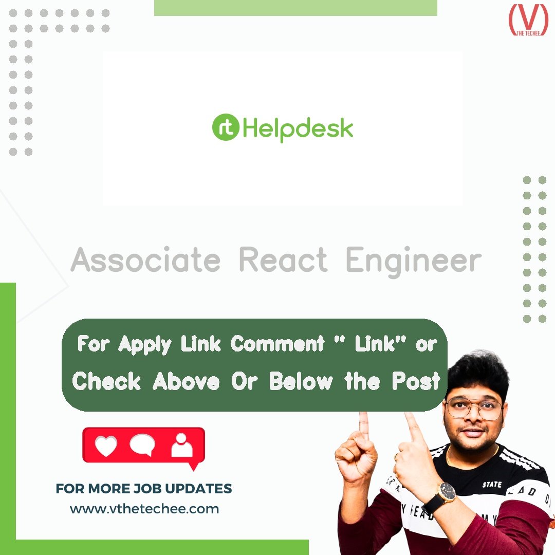 rtCamp hiring poster vthetecheejobs