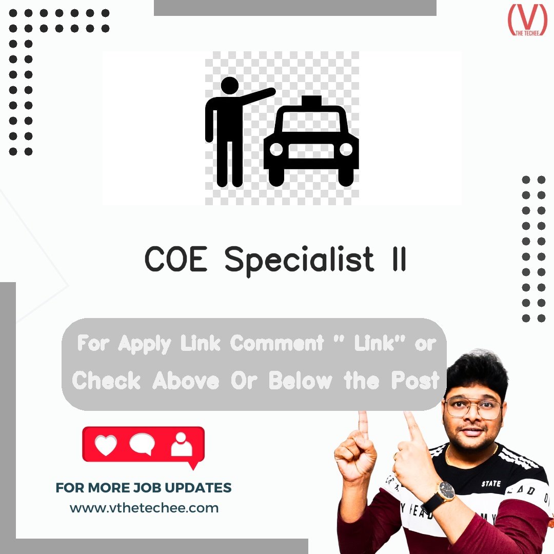 Uber Technologies Inc. is hiring for COE Specialist II | Apply Now! 2 Uber Technologies Inc. hiring poster vthetecheejobs