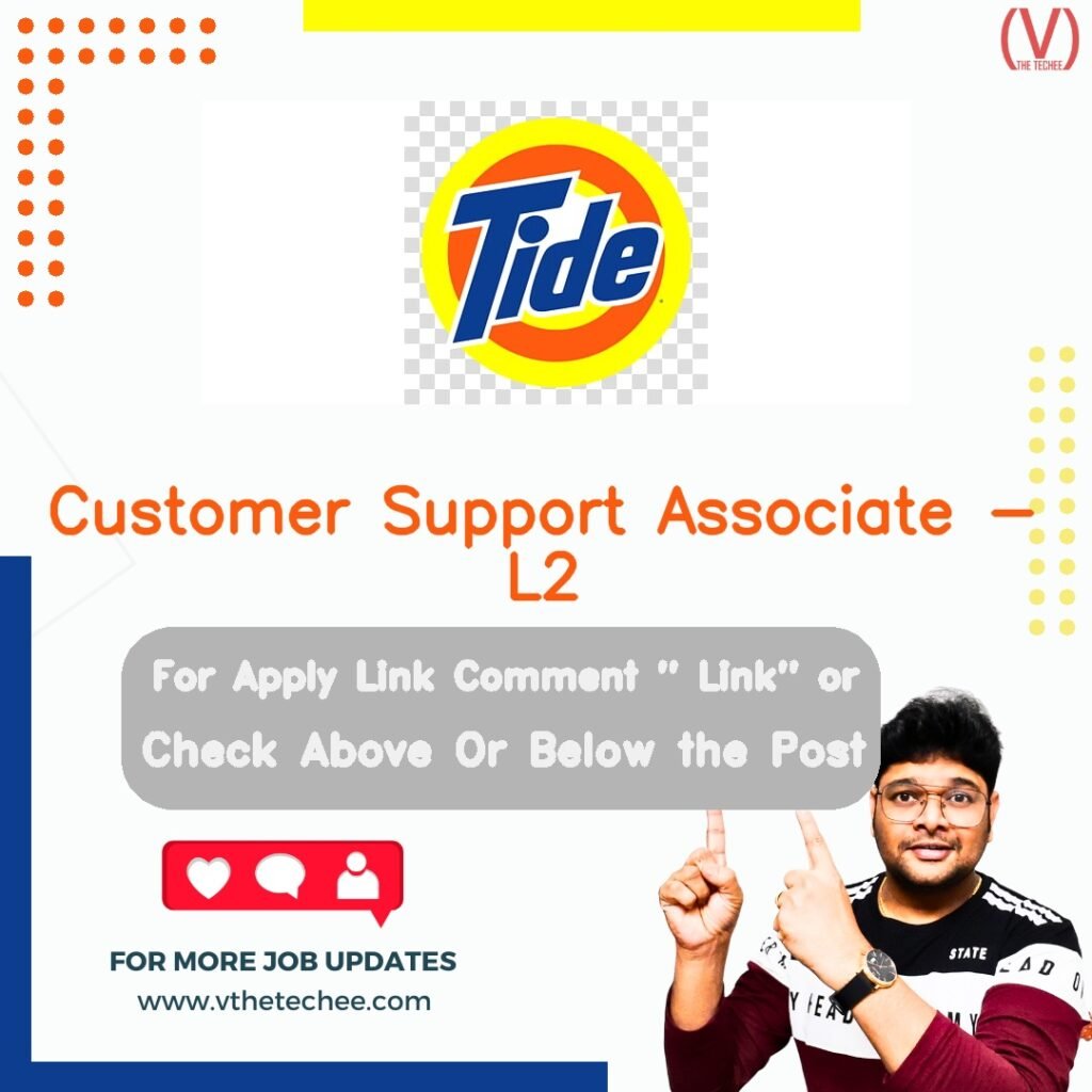Customer Support Associate - L2 at Tide