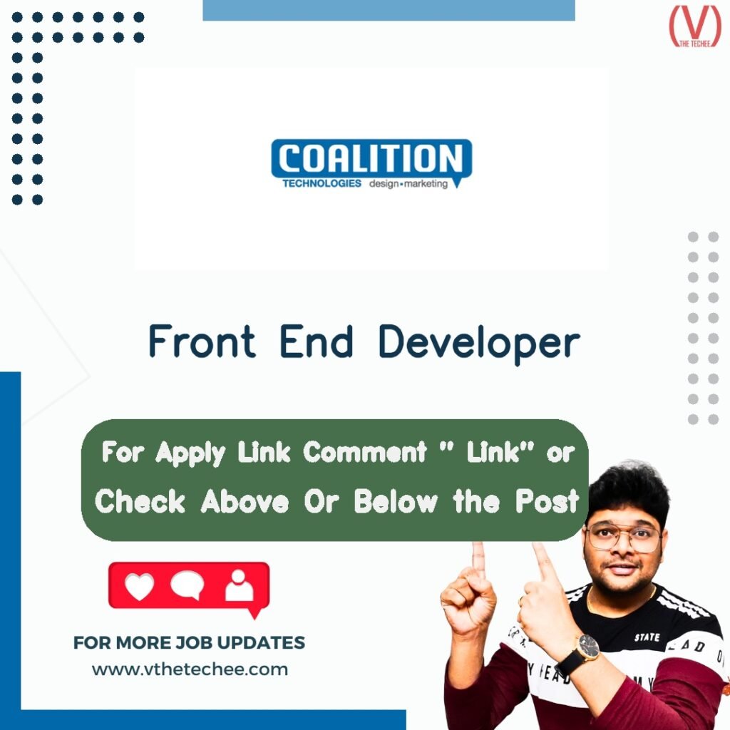 Front End Developer at Coalition Technologies
