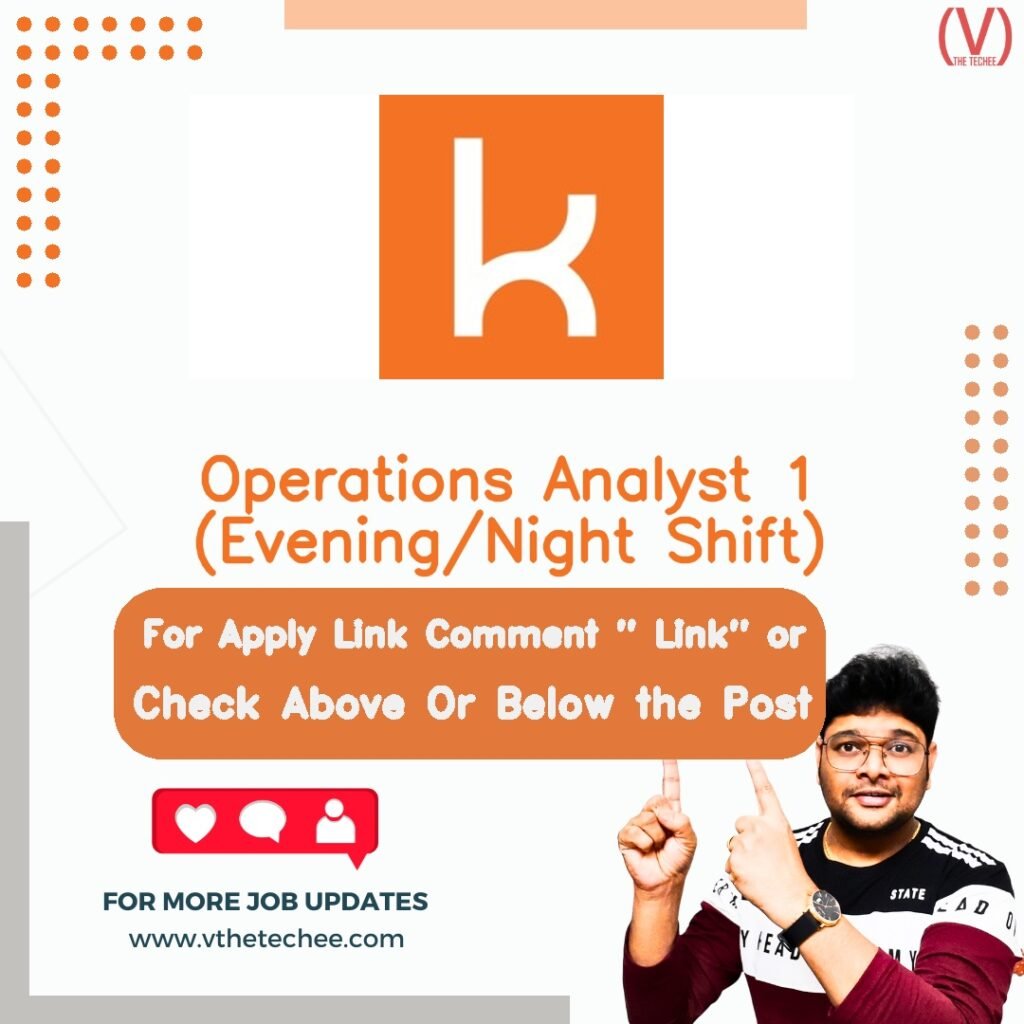 Operations Analyst 1 (Evening/Night Shift) at myKaarma