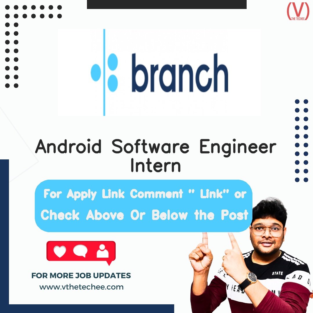 Branch International hiring poster vthetecheejobs
