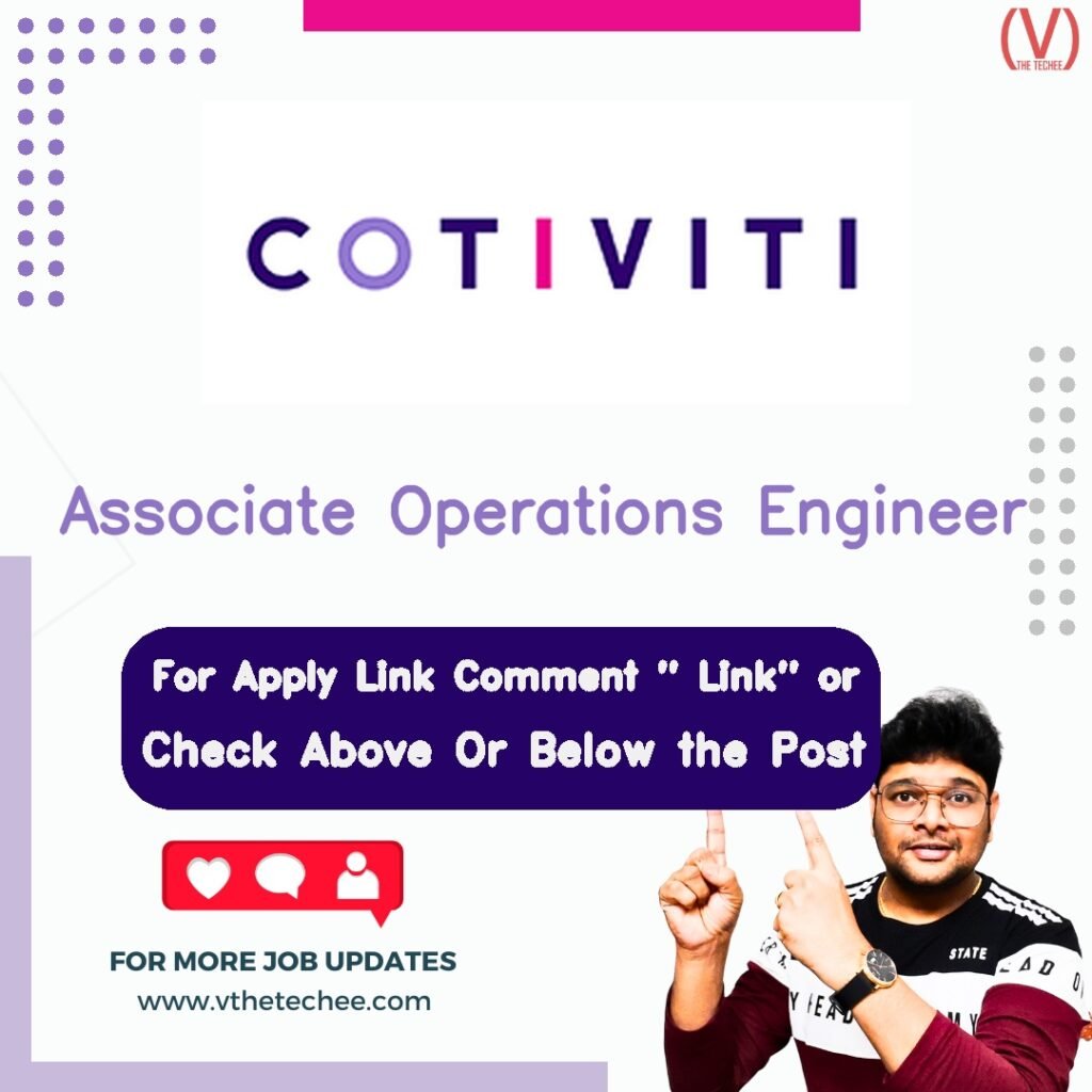 Associate Operations Engineer at Cotiviti