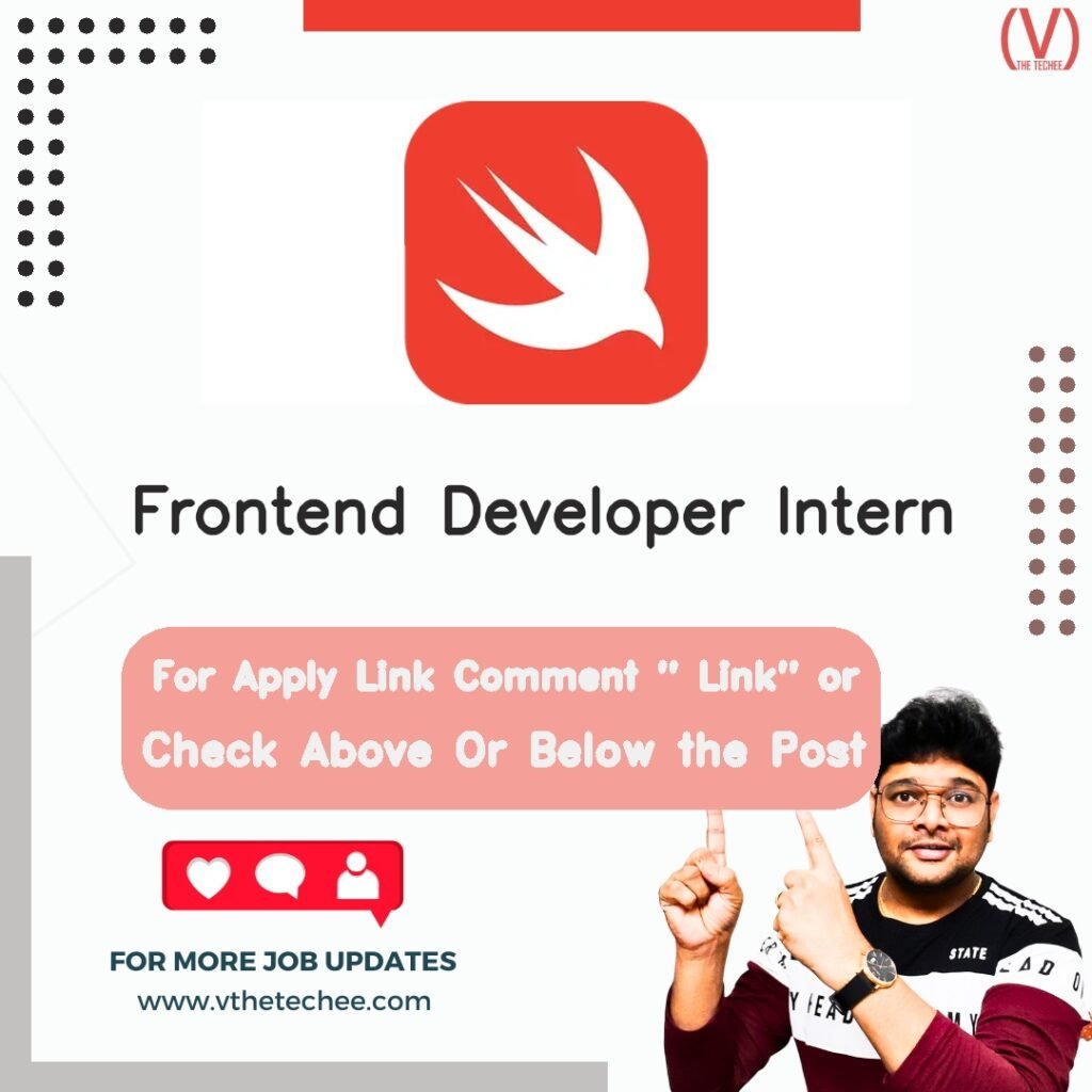 Frontend Developer Intern at Swift