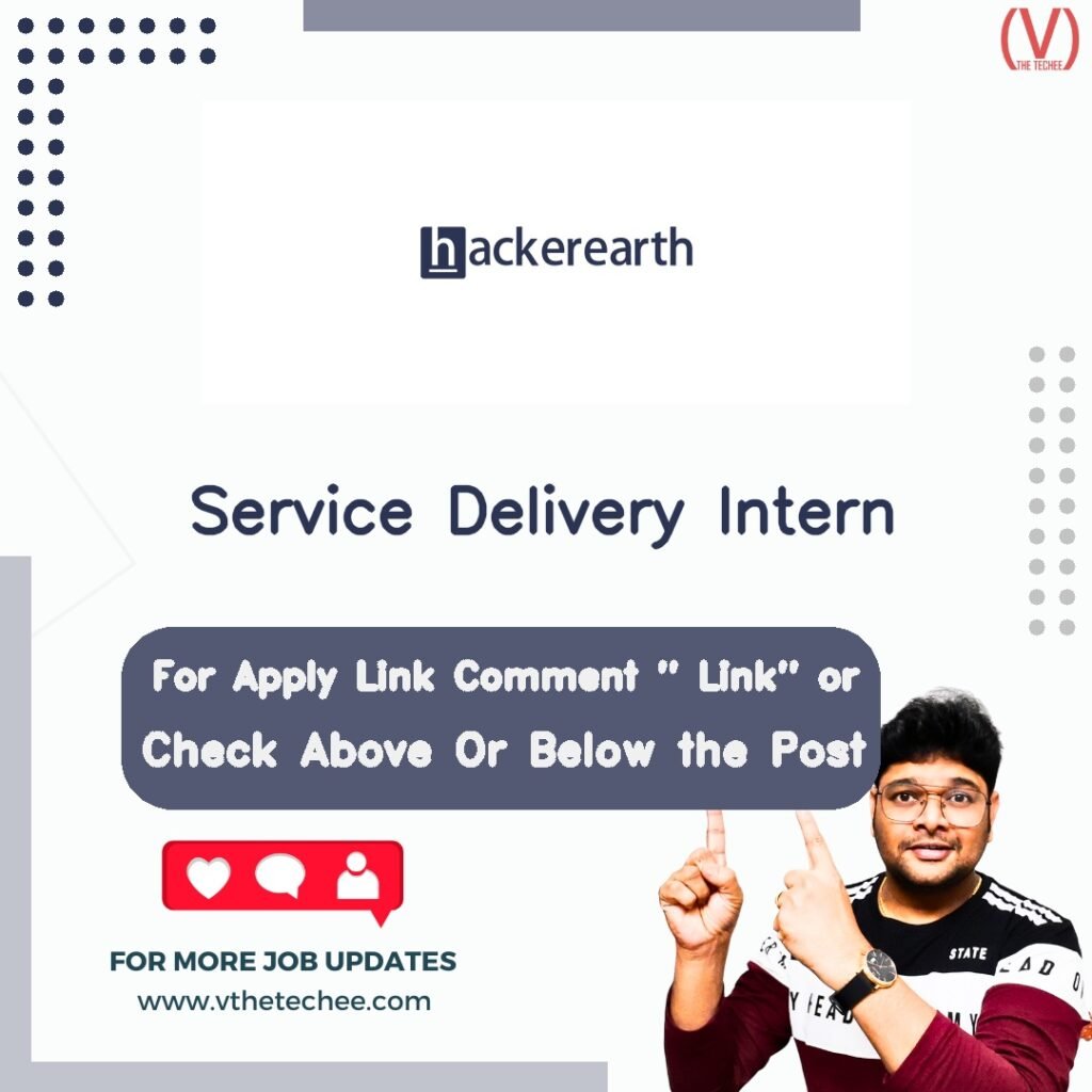 Service Delivery Intern at HackerEarth