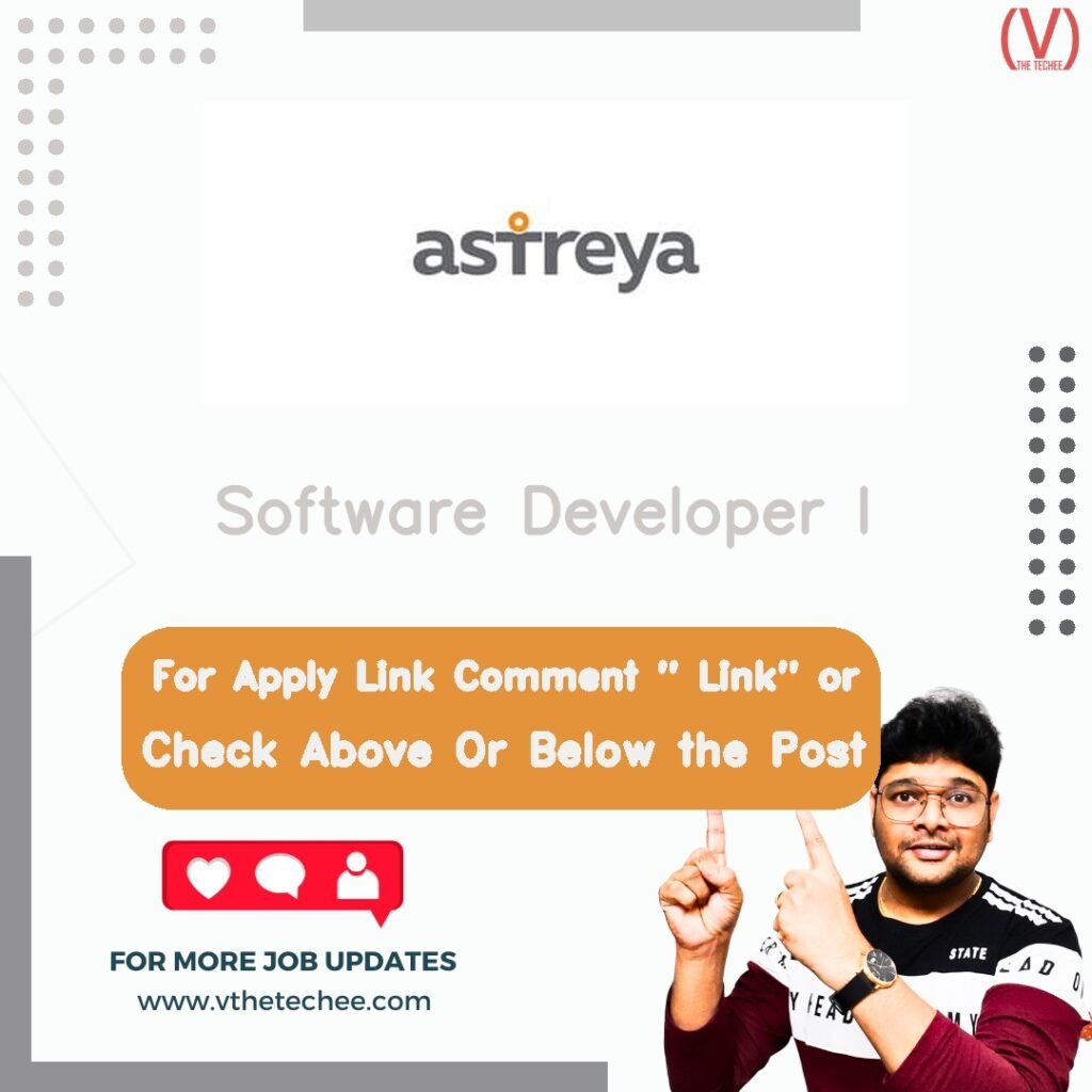 Software Developer I at Astreya