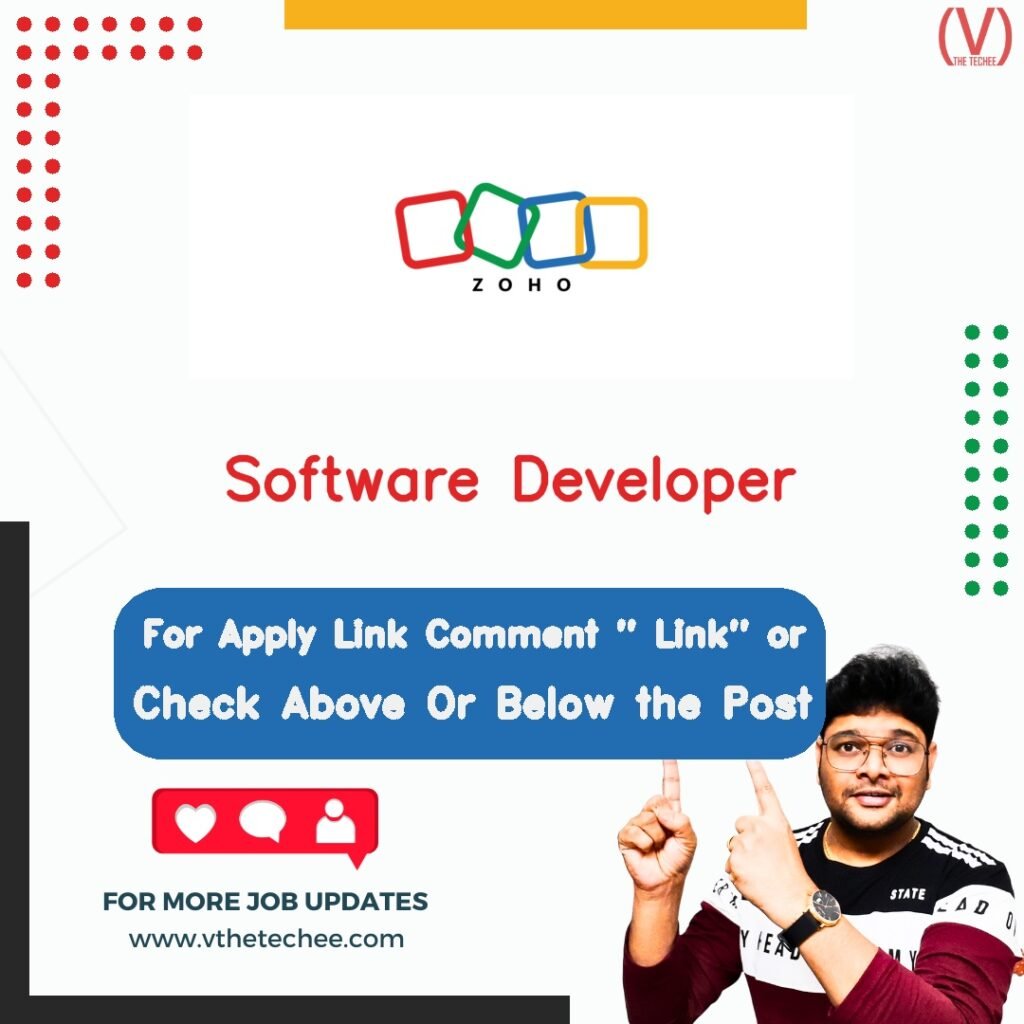 Software Developer at Zoho Corporation