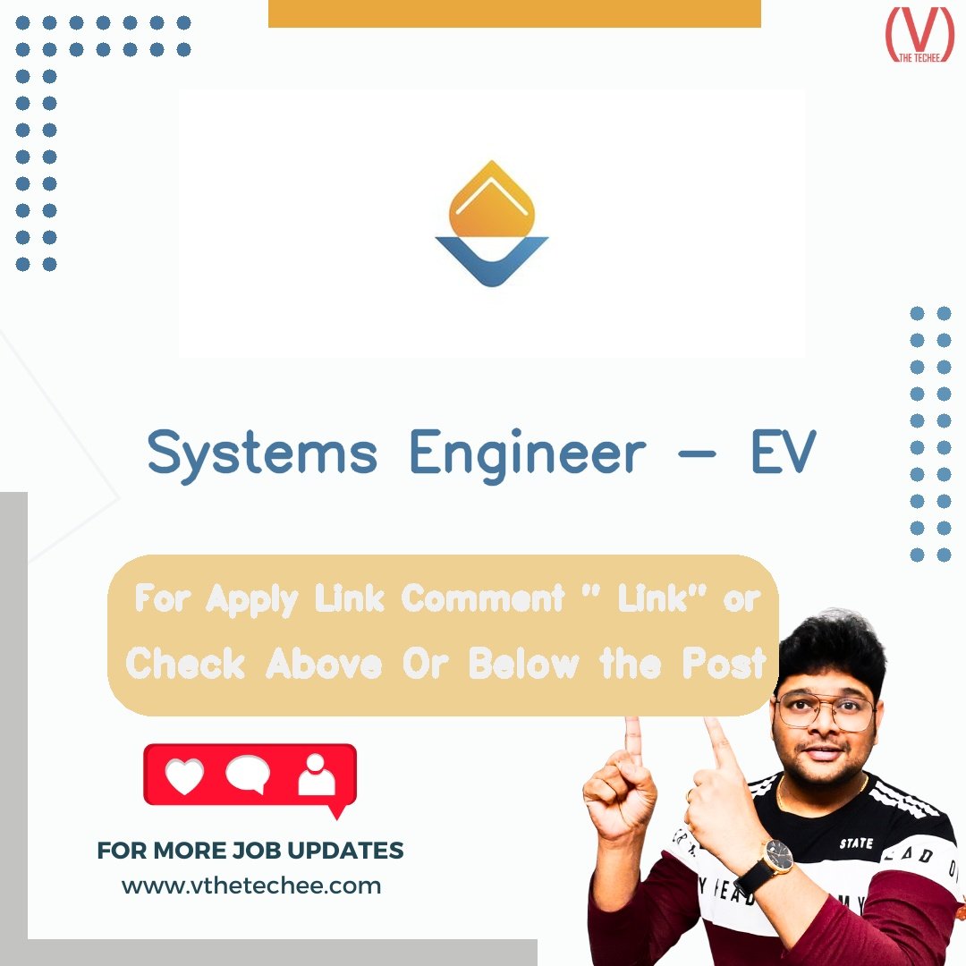 EdgeVerve Systems Ltd is hiring for Systems Engineer - EV | Apply Now! 2 EdgeVerve Systems Ltd hiring poster vthetecheejobs