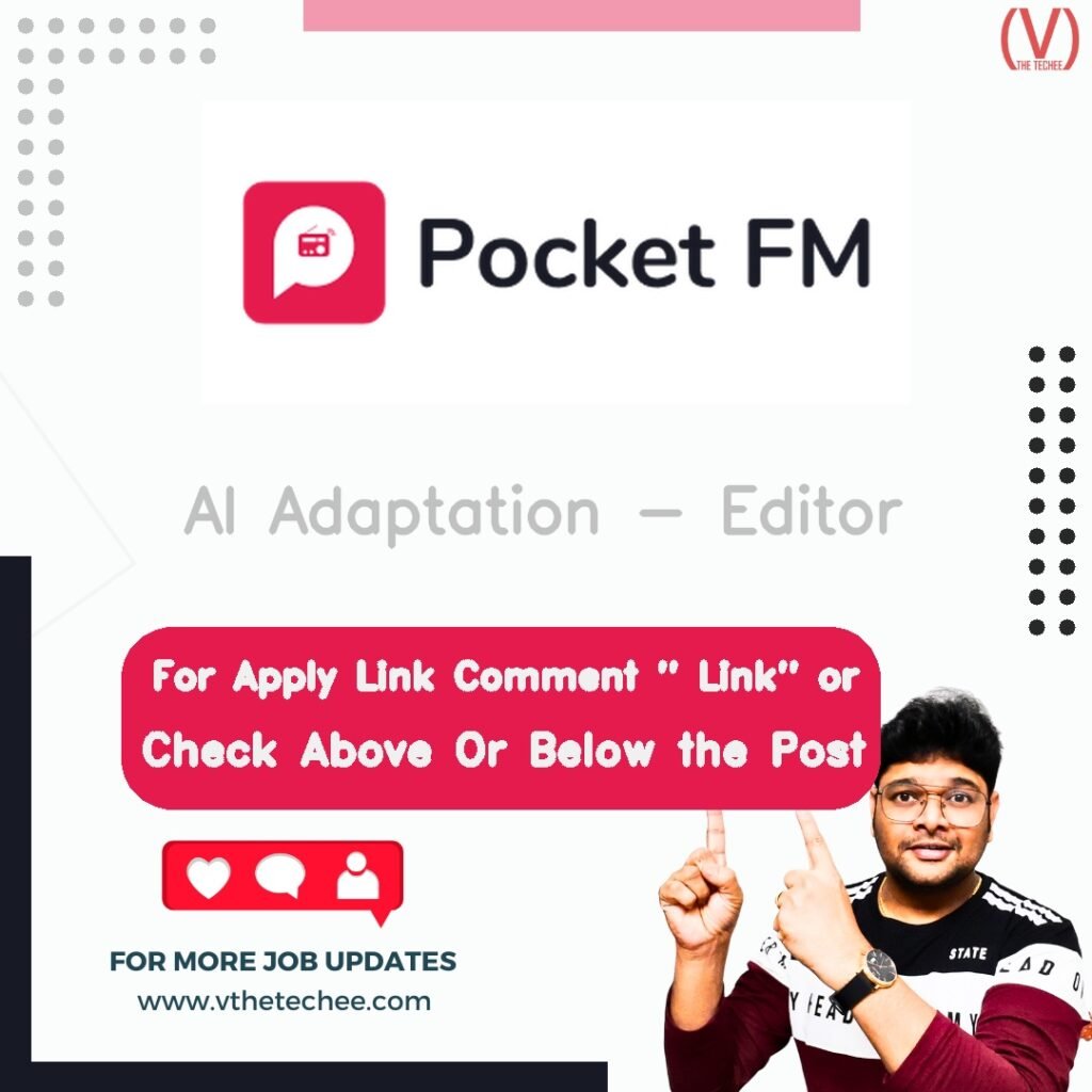 AI Adaptation - Editor at Pocket FM