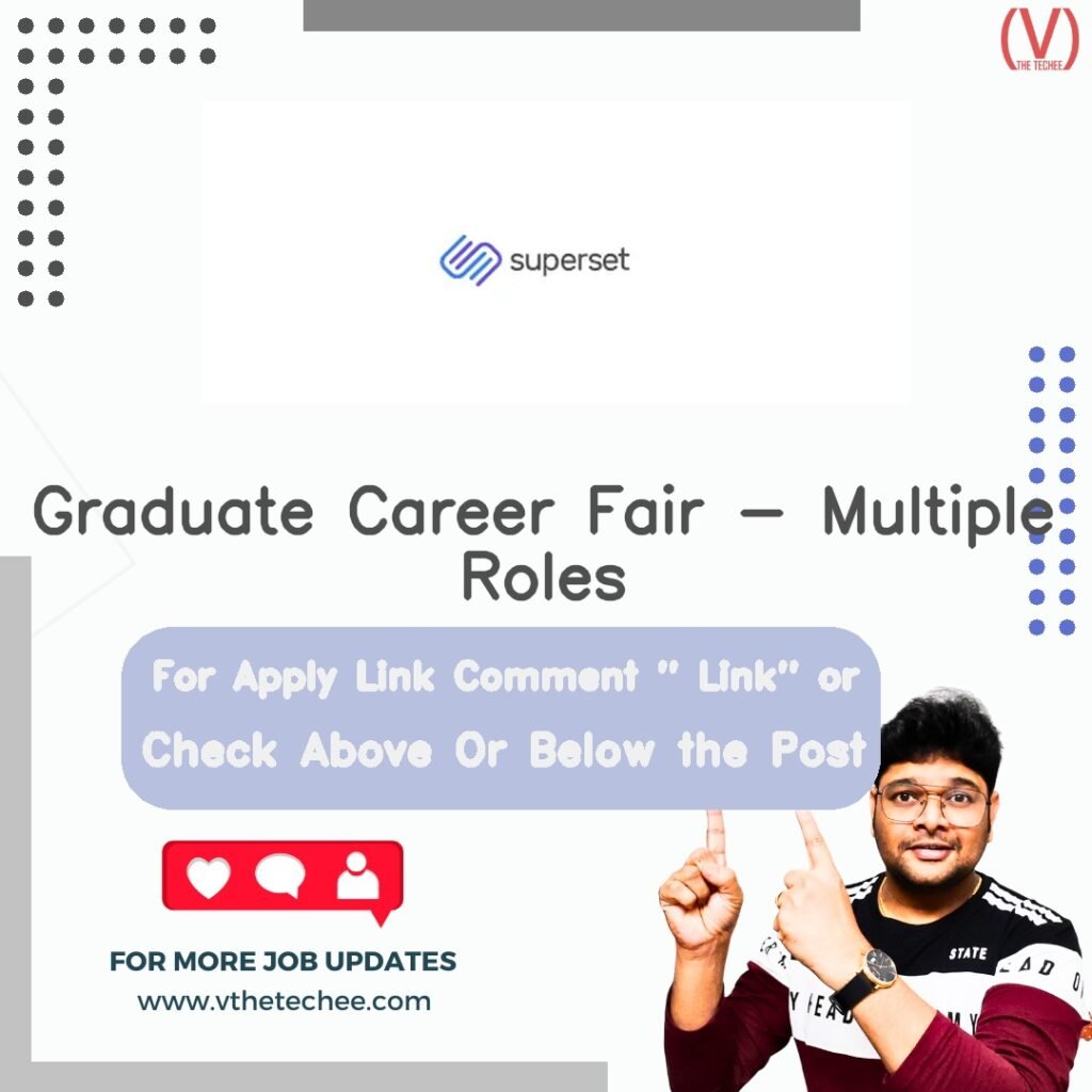 Graduate Career Fair - Multiple Roles at Superset Varsity