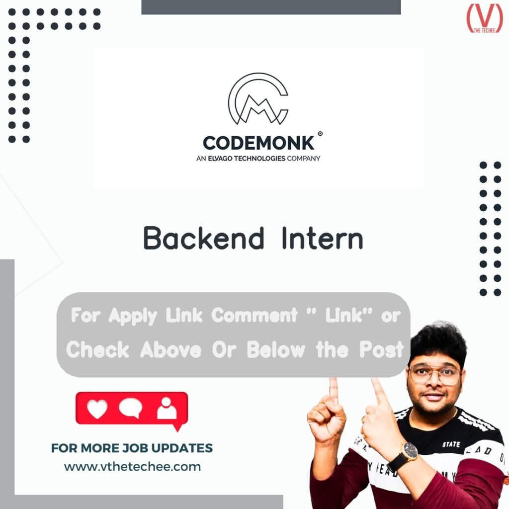 Backend Intern at Codemonk