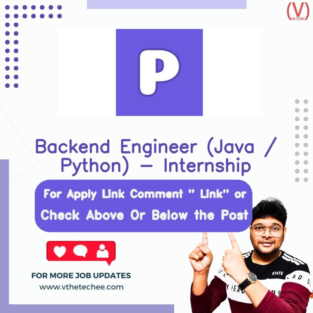 Backend Engineer (Java / Python) - Internship at PrepAiro