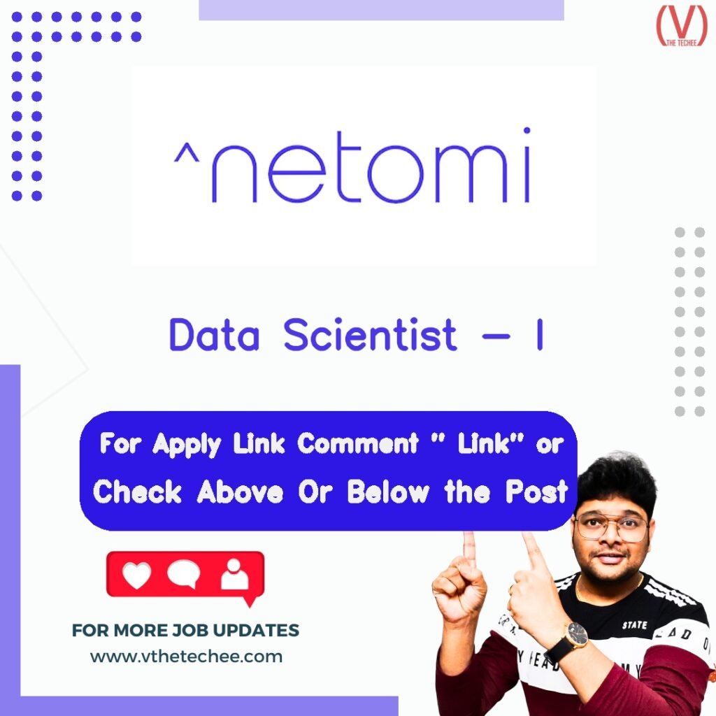 Data Scientist - I at Netomi