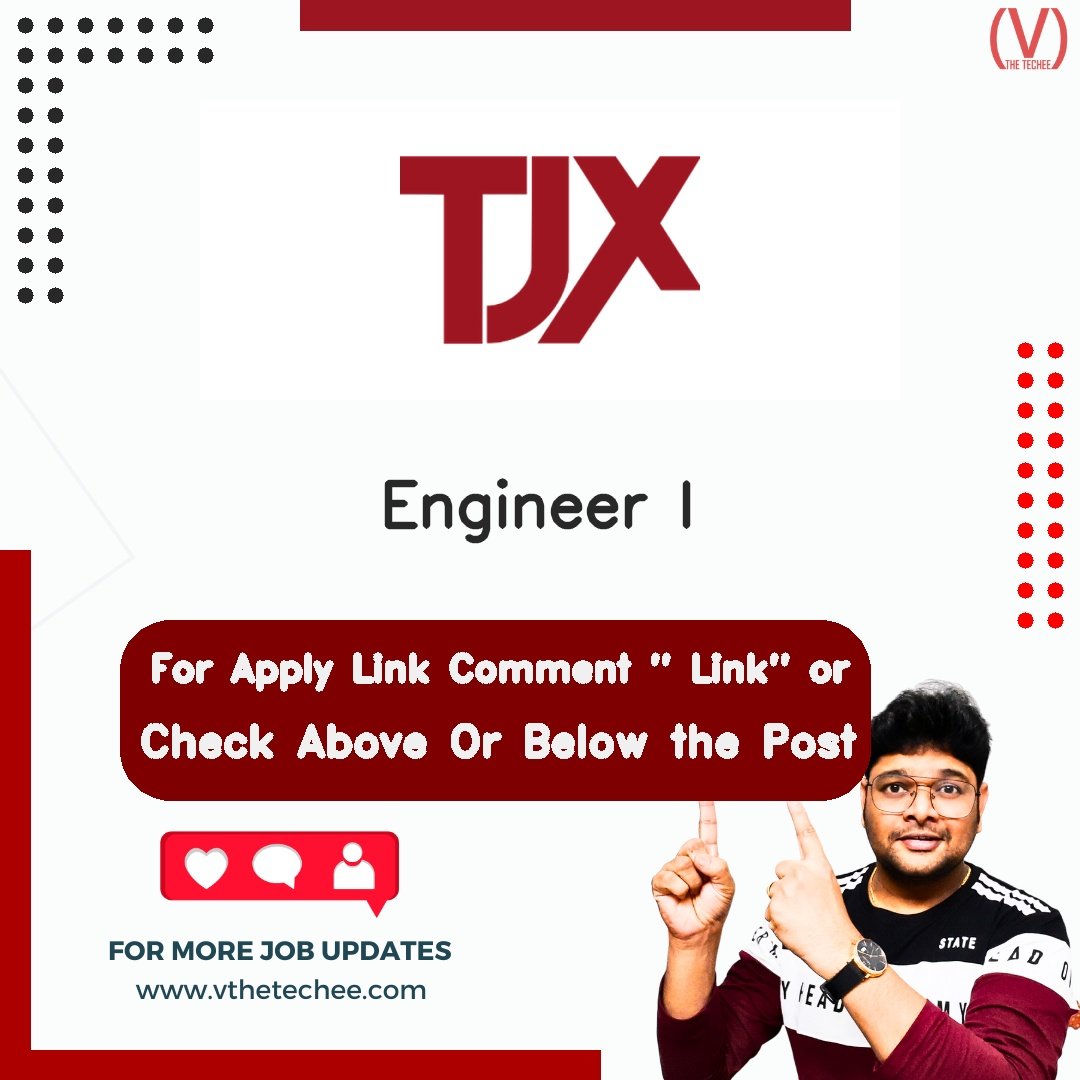 TJX Companies hiring poster vthetecheejobs