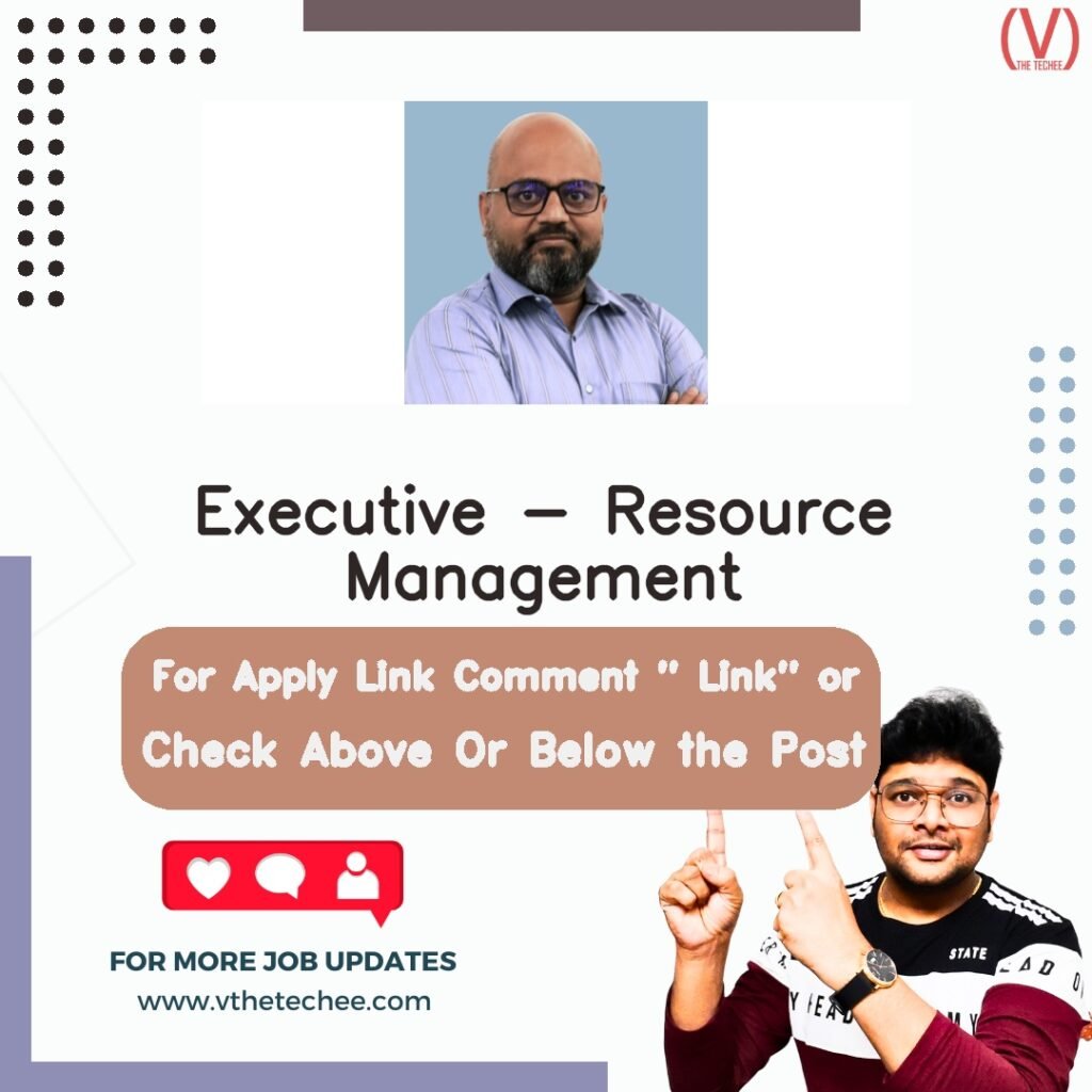 Executive - Resource Management at KPMG in India