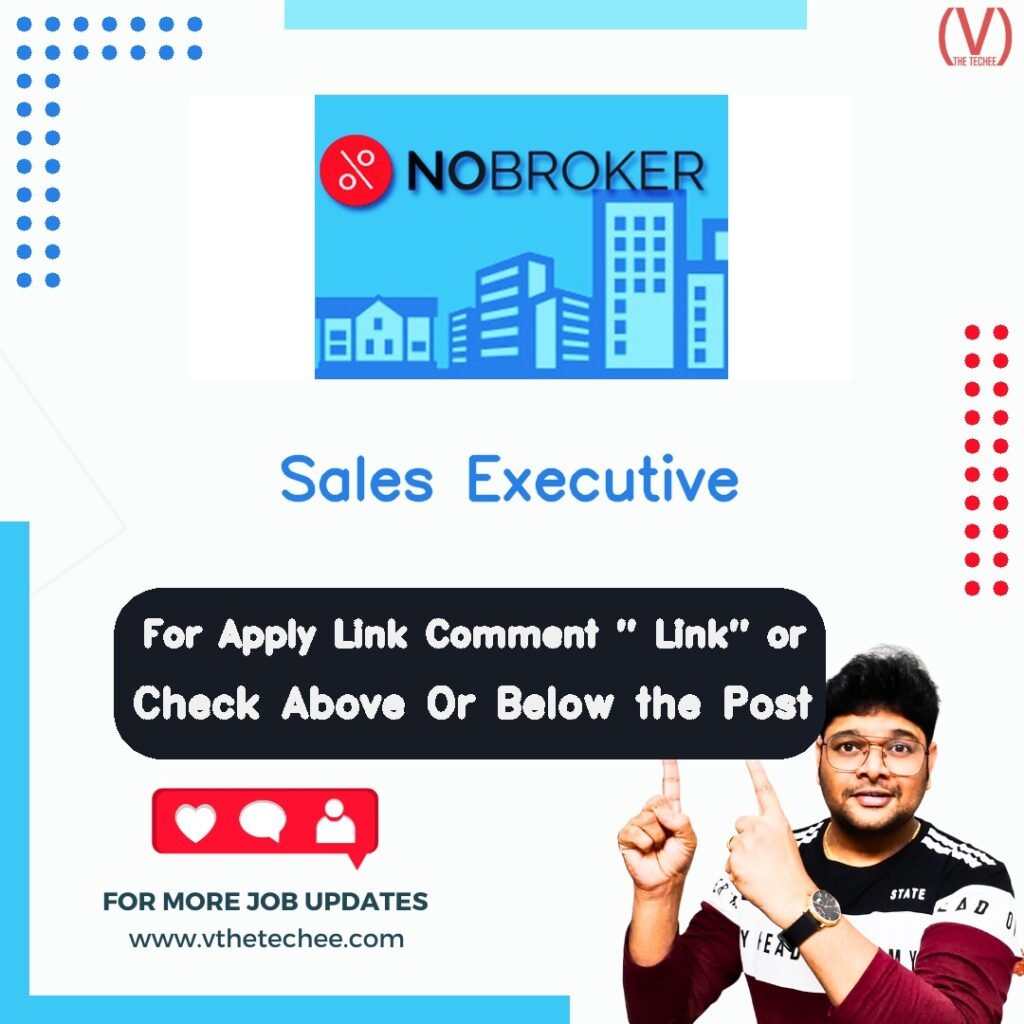 Sales Executive at NoBroker