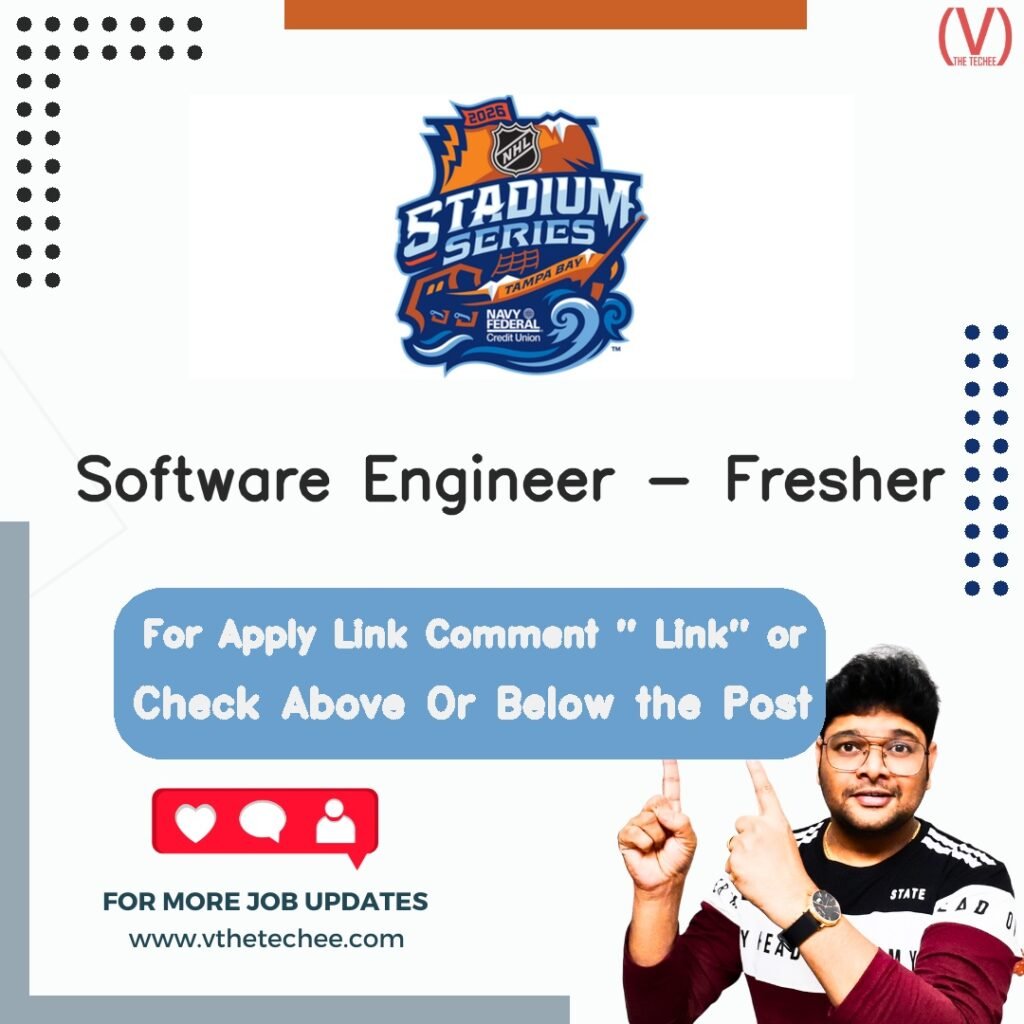 Software Engineer - Fresher at Stadium