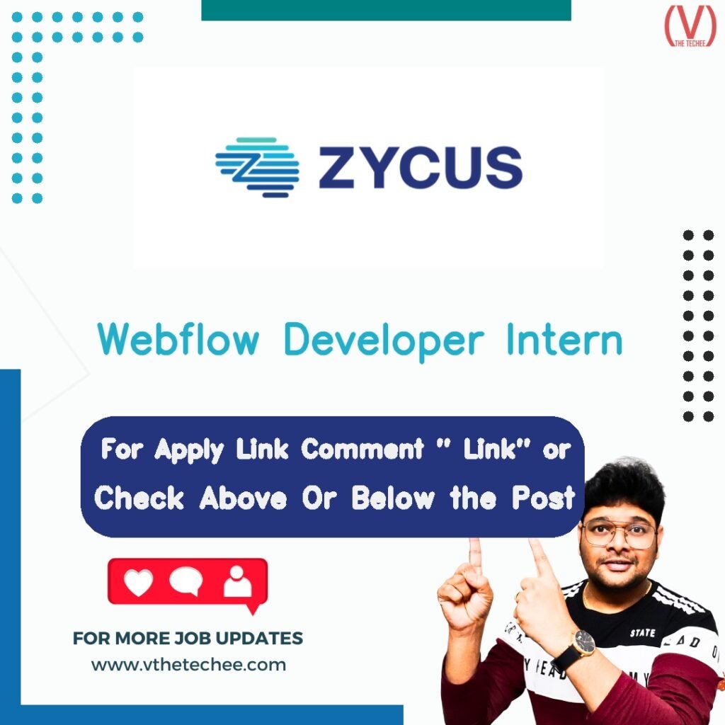 Webflow Developer Intern at Zycus