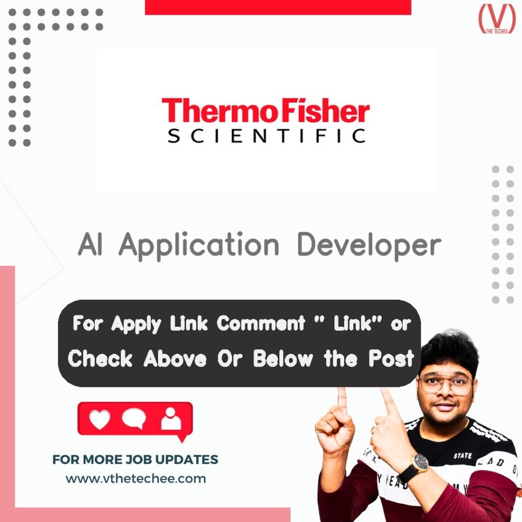 AI Application Developer at Thermo Fisher Scientific – Bangalore, India job opening