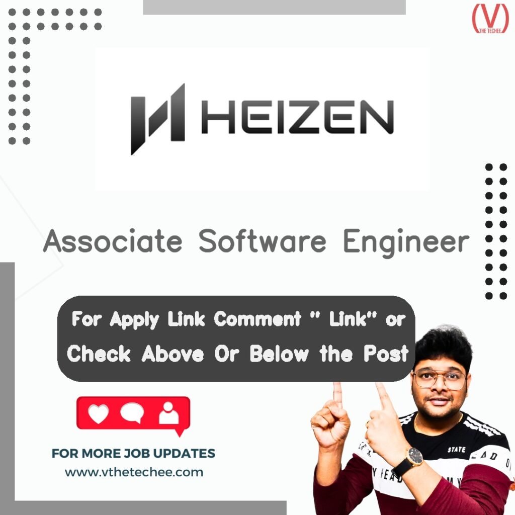 Associate Software Engineer at Heizen – Remote / Work From Home job opening