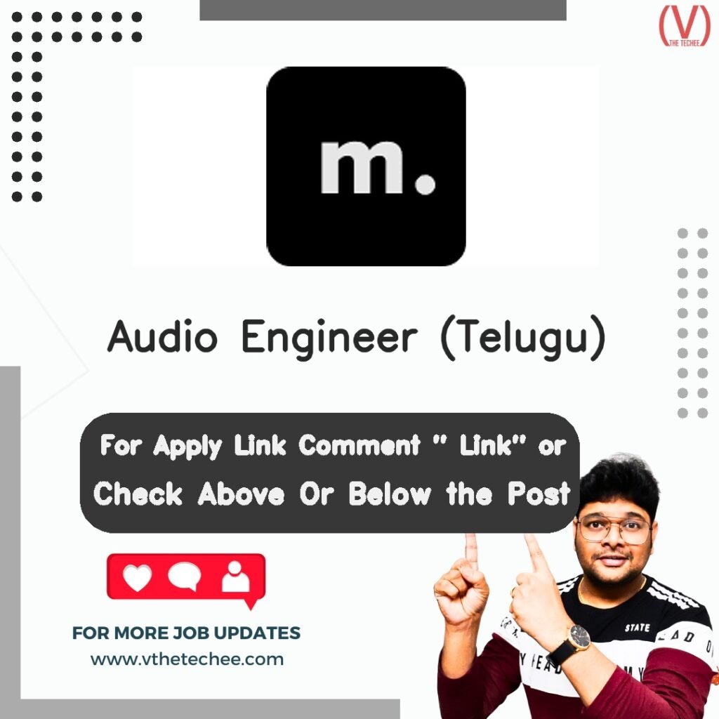 Audio Engineer (Telugu) at Micro1