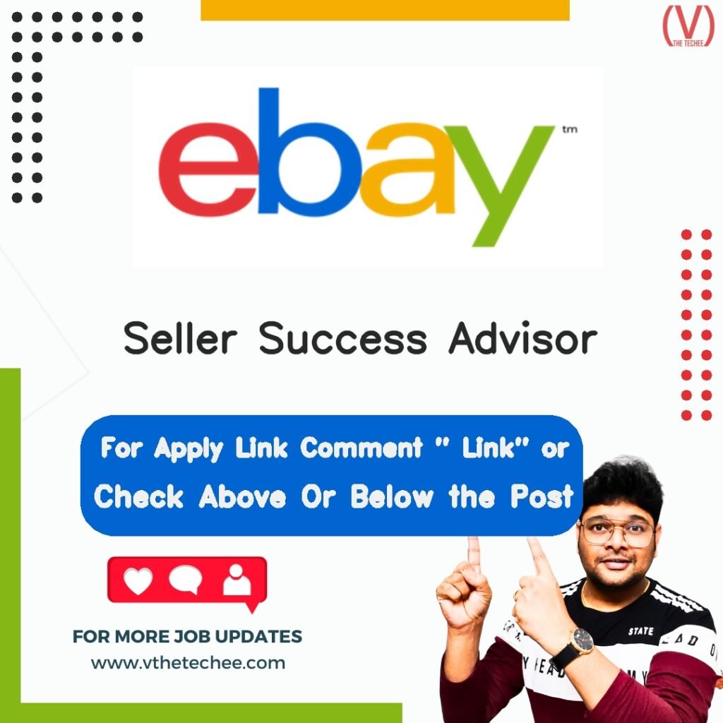 Seller Success Advisor at eBay – Remote / Work From Home job opening