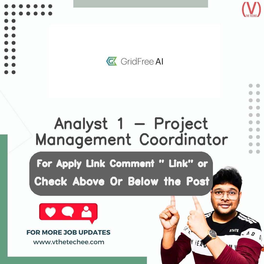 Newmark Analyst 1 - Project Management Coordinator job vacancy – VtheTechee Jobs