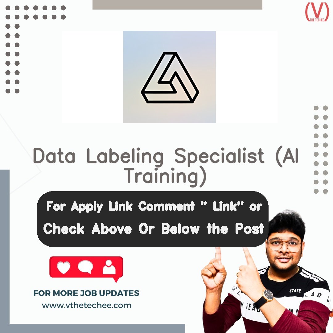 Alignerr Data Labeling Specialist (AI Training) job vacancy – VtheTechee Jobs