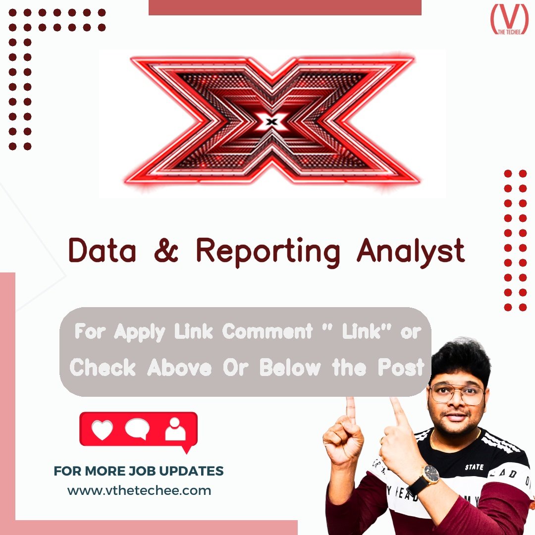 Factor Data & Reporting Analyst job vacancy – VtheTechee Jobs