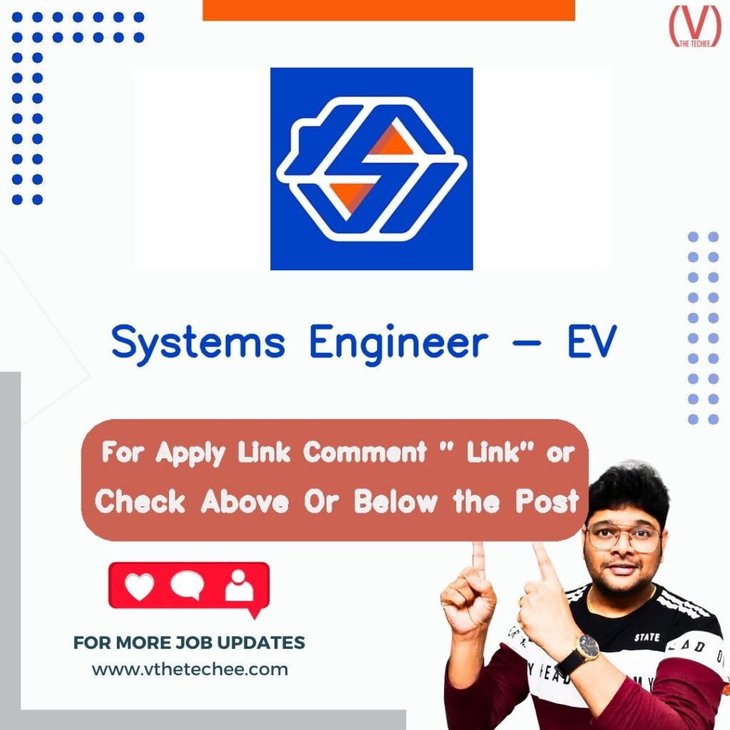 Systems Engineer - EV at EdgeVerve Systems Ltd – Bangalore, Chennai, Hyderabad, Pune job opening