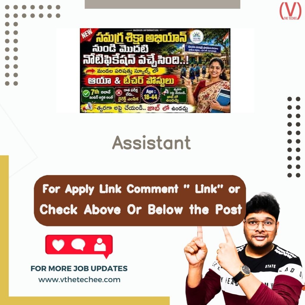 Assistant at ICAR - Krishi Vigyan Kendra (KVK), Perambalur – Perambalur, Tamil Nadu, India job opening