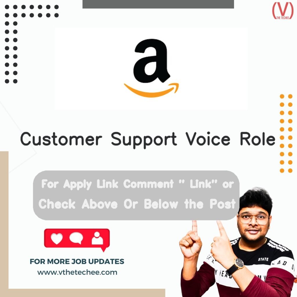 Customer Support Voice Role at Amazon – Hyderabad job opening