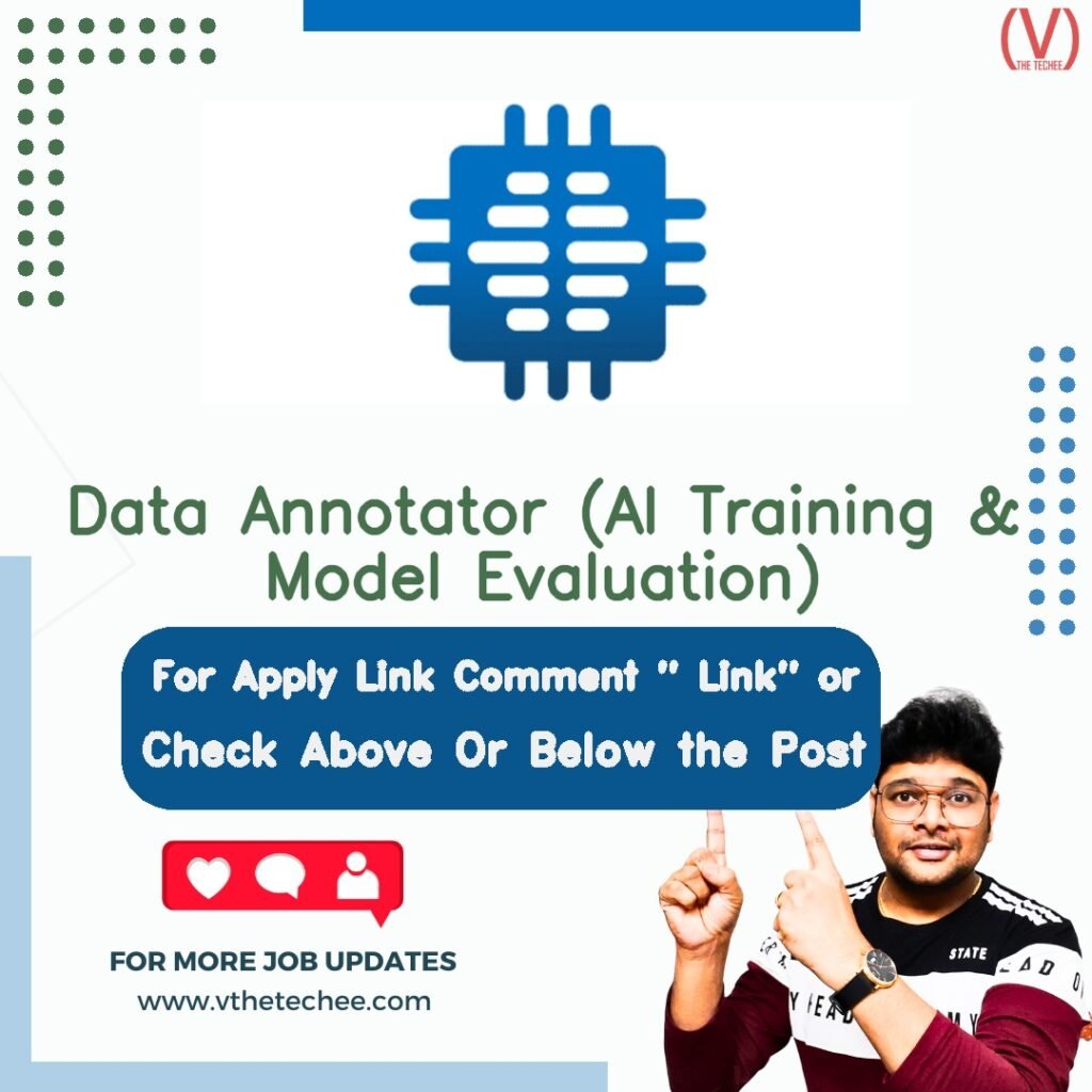 Data Annotator (AI Training & Model Evaluation) at Innodata Inc. – Remote / Work From Home job opening