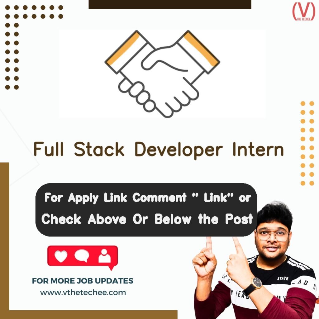 Full Stack Developer Intern at Joinsuperset – PAN INDIA job opening