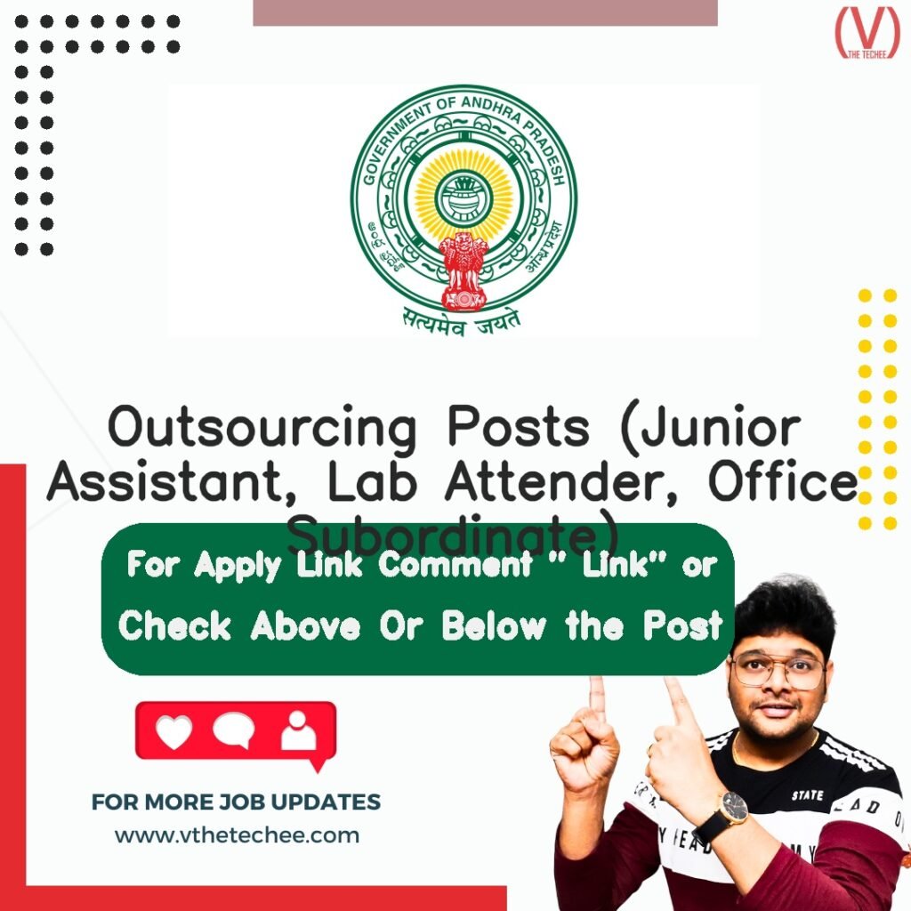 Outsourcing Posts (Junior Assistant, Lab Attender, Office Subordinate) at Government Polytechnic, Narpala – Narpala, Anantapur District job opening