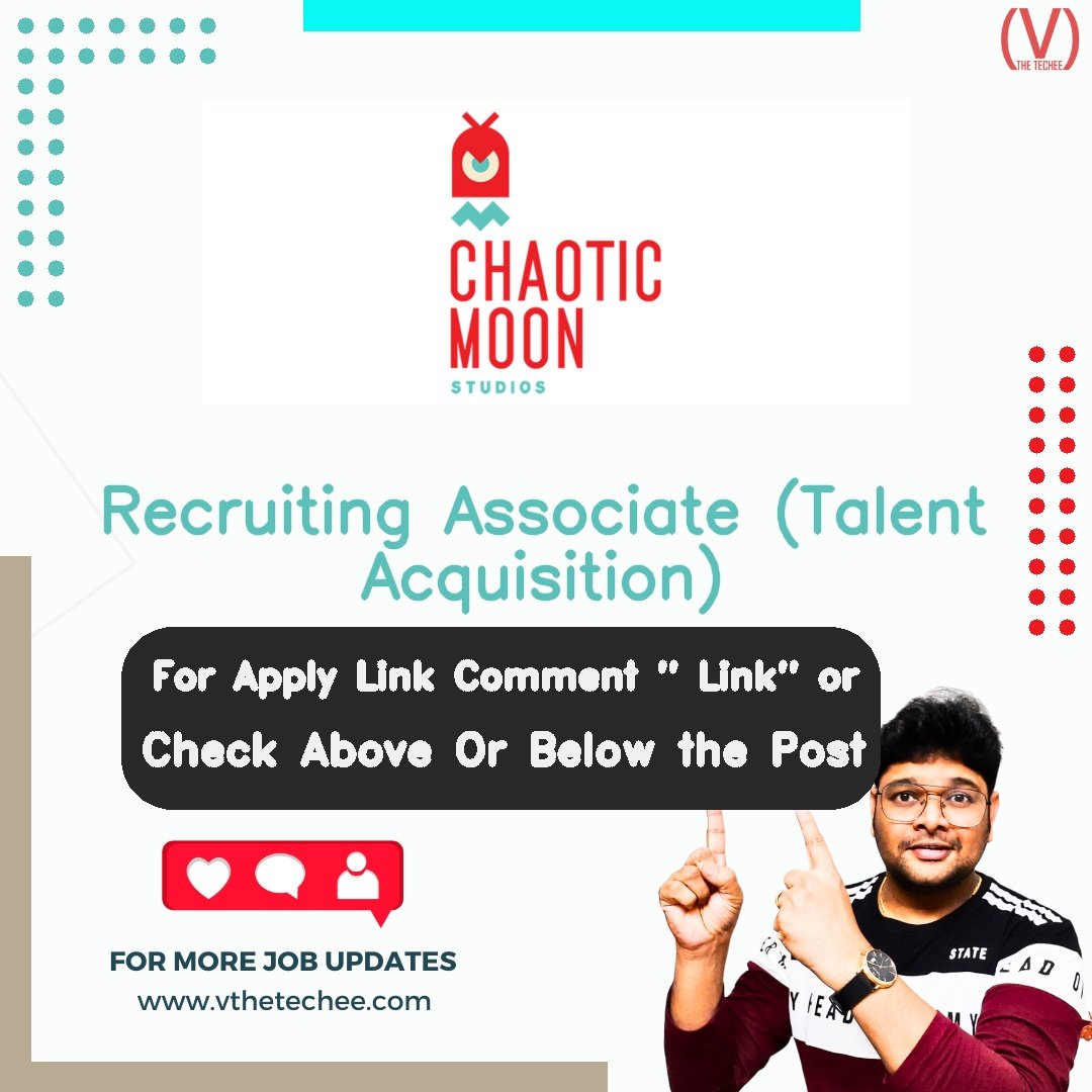 Recruiting Associate (Talent Acquisition) at Accenture – India | Apply 2026 1 Accenture Recruiting Associate (Talent Acquisition) job vacancy – VtheTechee Jobs