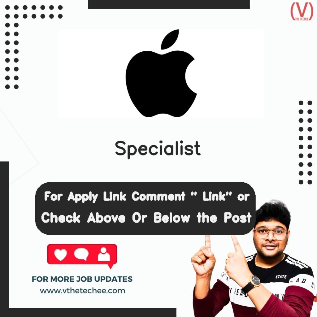 Specialist at Apple – Retail Store job opening