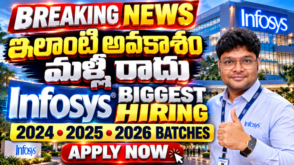 Infosys Hiring Apply Now